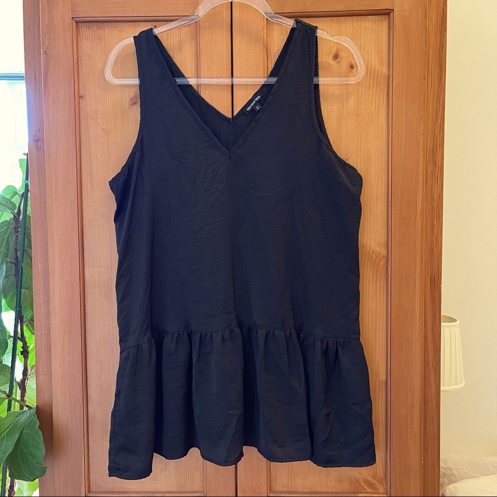 Peplum Sleeveless Top